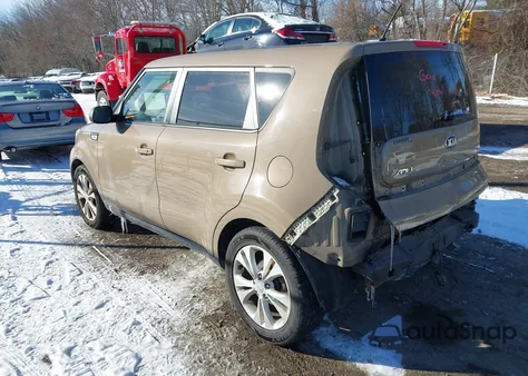 2015 Kia Soul + from USA, damaged, VIN KNDJP3A53F7199833